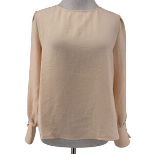 BA&SH Women's Blush Camila Long Sleeve Top Size 6